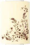 Светильник настенный Nowodvorski LAURA 3 1x100 Вт E27 бежевыйс рисунком 2731