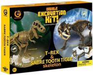 Набор палеонтолога Geoworld Ти-Рекс и Саблезубый тигр CL166K