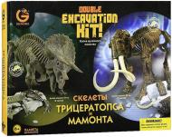 Набор палеонтолога Geoworld Трицератопс и Мамонт CL167K