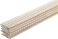 Вагонка дерев'яна ґатунок А 12х61х2200 мм липа (уп.5 шт.)