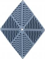 Подставка под горячее Ardesto Gemini 16,5х16,5х1,7 см синяя AR4012B