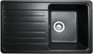 Мийка для кухні Miraggio Versal 765x460x190 чорна Мийка для кухні Miraggio Versal 765x460x190 чорна