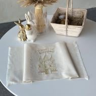 Полотенце пасхальное 695-25/00 33x73 см Эдельвика бежевый