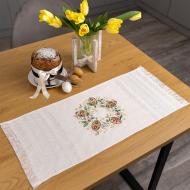 Полотенце пасхальное 761-25/00 32x72 см Эдельвика бежевый