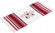 Полотенце пасхальное 623-25/00 32x65 см Эдельвика белый/красный