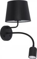 Бра TK Lighting Maja с LED-подсветкой 1x60 Вт E27 черный 1363