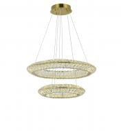 ВИТРИНА! Люстра потолочная Sensio Annora 68 Вт золотистый PA-7025 double circle