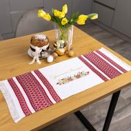 Полотенце пасхальное 707-25/00 33x83 см Эдельвика белый/красный