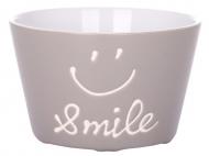 Салатник limited edition smile 570 мл серый (jh6633-4) Limited Edition