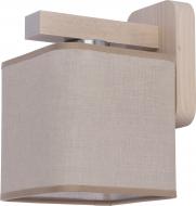 Бра TK Lighting Nadia 1x60 Вт E27 бук/лен 2650