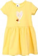 Сукня HW трикотажна Дівчинка з кулькою р.80-86 лимонний 0318 Сукня HW трикотажна Дівчинка з кулькою р.80-86 лимонний 0318