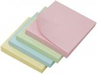 Бумага для заметок с липким слоем 75*75мм зеленый., 100л L1201 - 08 LEO