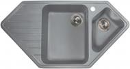 Мийка для кухні Miraggio Tirion 970x497x202 сіра Мийка для кухні Miraggio Tirion 970x497x202 сіра