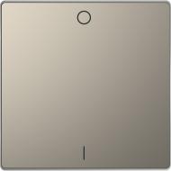 Клавиша выключателя одноклавишный Schneider Electric Merten D-Life без подсветки никель MTN3301-6050