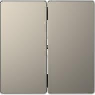 Клавиша выключателя двухклавишный Schneider Electric Merten D-Life без подсветки никель MTN3400-6050