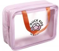 Косметичка Duck Pink 30х10х21 см рожевий RH2211p