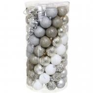 Набір ялинкових куль T23-53-SGW d 60 мм 100 шт./уп.