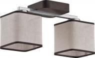 Люстра стельова TK Lighting Toni 2x60 Вт E27 беж/коричневий 283 Люстра стельова TK Lighting Toni 2x60 Вт E27 беж/коричневий 283