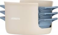 Яйцерізка Ardesto Gemini 3 в 1 сірий із синім AR1052B