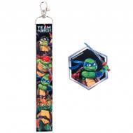 Набір KITE бейдж на липучці та підвіска 2 шт. 3010 Teenage Mutant Ninja Turtles