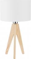 Настольная лампа декоративная TK Lighting Dove 1x60 Вт E27 белый/дерево 3001