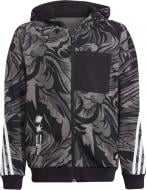 Джемпер Adidas B ARKD3 FZ HOOD GT0359 р. 164 серый