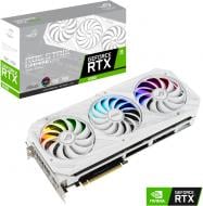 Видеокарта Asus NVIDIA® GeForce RTX™ 3090 ROG Strix OC White Edition 24GB GDDR6 384bit (ROG-STRIX-RTX3090-O24G-WHITE)