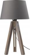 Настольная лампа декоративная TK Lighting Lorenzo 1x60 Вт E27 экрю/венге 2977