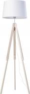 Торшер TK Lighting Lorenzo 60 Вт E27 белый/дерево 2972