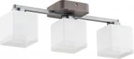 Люстра стельова TK Lighting Toni New 3x60 Вт E27 білий/сірий 1793 Люстра стельова TK Lighting Toni New 3x60 Вт E27 білий/сірий 1793