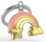 Брелок для ключів Metalmorphose Rainbow Cloud Star