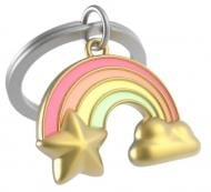 Брелок для ключей Metalmorphose Rainbow Cloud Star