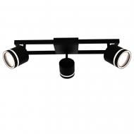 Люстра потолочная Victoria Lighting 3x12 Вт GX53 черный Firth/PL3 black