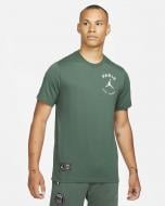 Футболка Jordan M J PSG LOGO TEE DB6514-333 р.XL зеленый