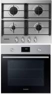 Комплект встраиваемой техники Samsung варочная поверхность NA64H3010AS/WT + духовой шкаф NV68A1110BSWT