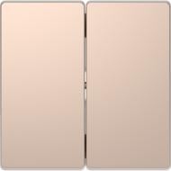 Клавиша выключателя двухклавишный Schneider Electric Merten D-Life без подсветки шампань MTN3400-6051