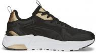 Кроссовки женские демисезонные Puma TRINITY LITE SPACE METALLICS WNS 38929301 р.37 черные