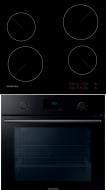 Комплект вбудовуваної техніки Samsung варильна поверхня NZ64T3506AK/WT + духова шафа NV68A1110RB/WT