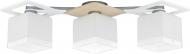 Люстра потолочная TK Lighting Xena 3x60 Вт E27 белый/дерево 1453