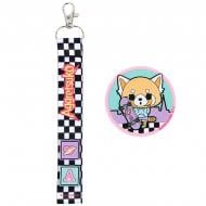 Набір KITE бейдж на липучці та підвіска 2 шт. 3010-1 Aggretsuko