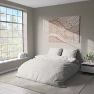 Комплект постільної білизни MOSAIC VIBE 2,0 сірий із зеленим UP! (Underprice)