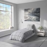 Комплект постельного белья CHECK & CALM 1,5 серый UP! (Underprice) Комплект постельного белья CHECK & CALM 1,5 серый UP! (Underprice)