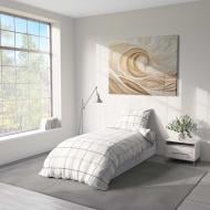 Комплект постельного белья BALANCE GRID 1,5 бежевый UP! (Underprice)