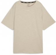 Футболка Puma WOMEN’S GRAPHIC OVERSIZED FIT TEE 52511590 р.XL бежевый