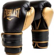 Боксерські рукавиці Everlast р. 12 12oz POWERLOCK 2R TRAINING GLOVE чорний