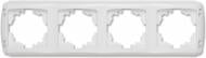 Рамка четырехместная Viko CARMEN горизонтальная белый 90571414