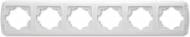 Рамка шестиместная Viko CARMEN горизонтальная белый 90571416