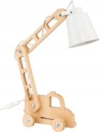 Настільна лампа декоративна TK Lighting Fire LED 5 Вт білий/дерево 2992