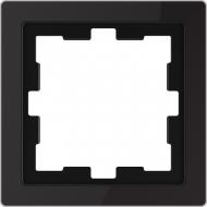 Рамка одноместная Schneider Electric Merten D-Life горизонтальная черный оникс MTN4010-6503