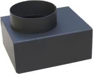 Вихід димоходу Макситерм до котлів Макситерм 100*150мм, вихід на димохід діаметр 130мм